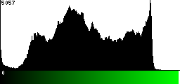 Green Histogram