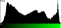 Green Histogram