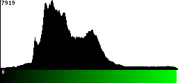Green Histogram
