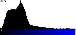 Blue Histogram