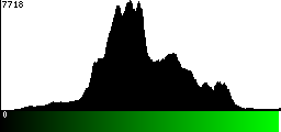 Green Histogram
