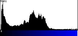Blue Histogram