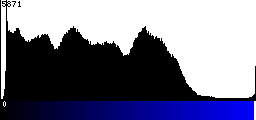 Blue Histogram