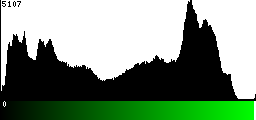 Green Histogram