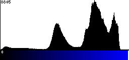 Blue Histogram