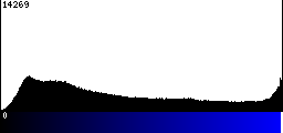 Blue Histogram