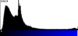 Blue Histogram