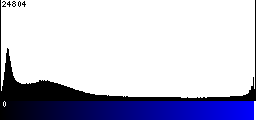 Blue Histogram