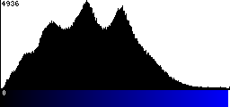 Blue Histogram