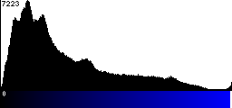 Blue Histogram