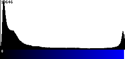 Blue Histogram