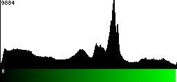 Green Histogram