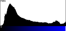 Blue Histogram