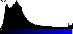 Blue Histogram