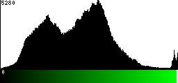 Green Histogram