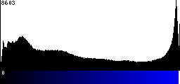 Blue Histogram