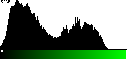 Green Histogram