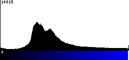 Blue Histogram