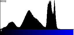 Blue Histogram