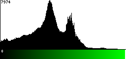 Green Histogram