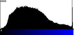 Blue Histogram