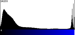 Blue Histogram