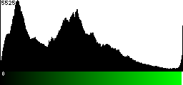 Green Histogram