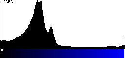Blue Histogram