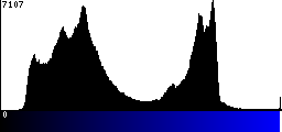 Blue Histogram