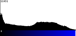 Blue Histogram