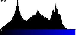 Blue Histogram