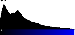Blue Histogram