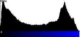 Blue Histogram