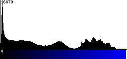 Blue Histogram