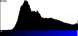 Blue Histogram
