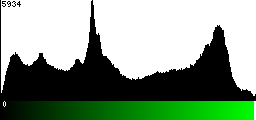 Green Histogram
