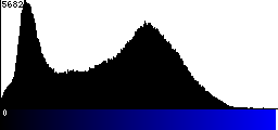 Blue Histogram