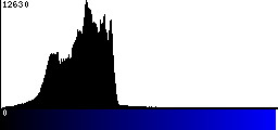 Blue Histogram