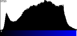 Blue Histogram
