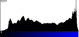 Blue Histogram