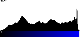 Blue Histogram