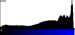 Blue Histogram