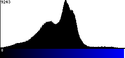 Blue Histogram