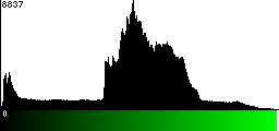 Green Histogram