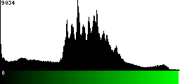 Green Histogram