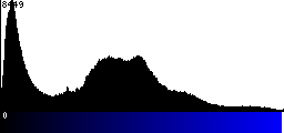 Blue Histogram