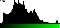 Green Histogram