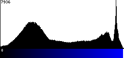 Blue Histogram
