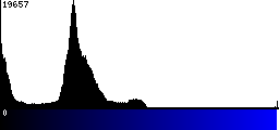 Blue Histogram