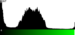 Green Histogram
